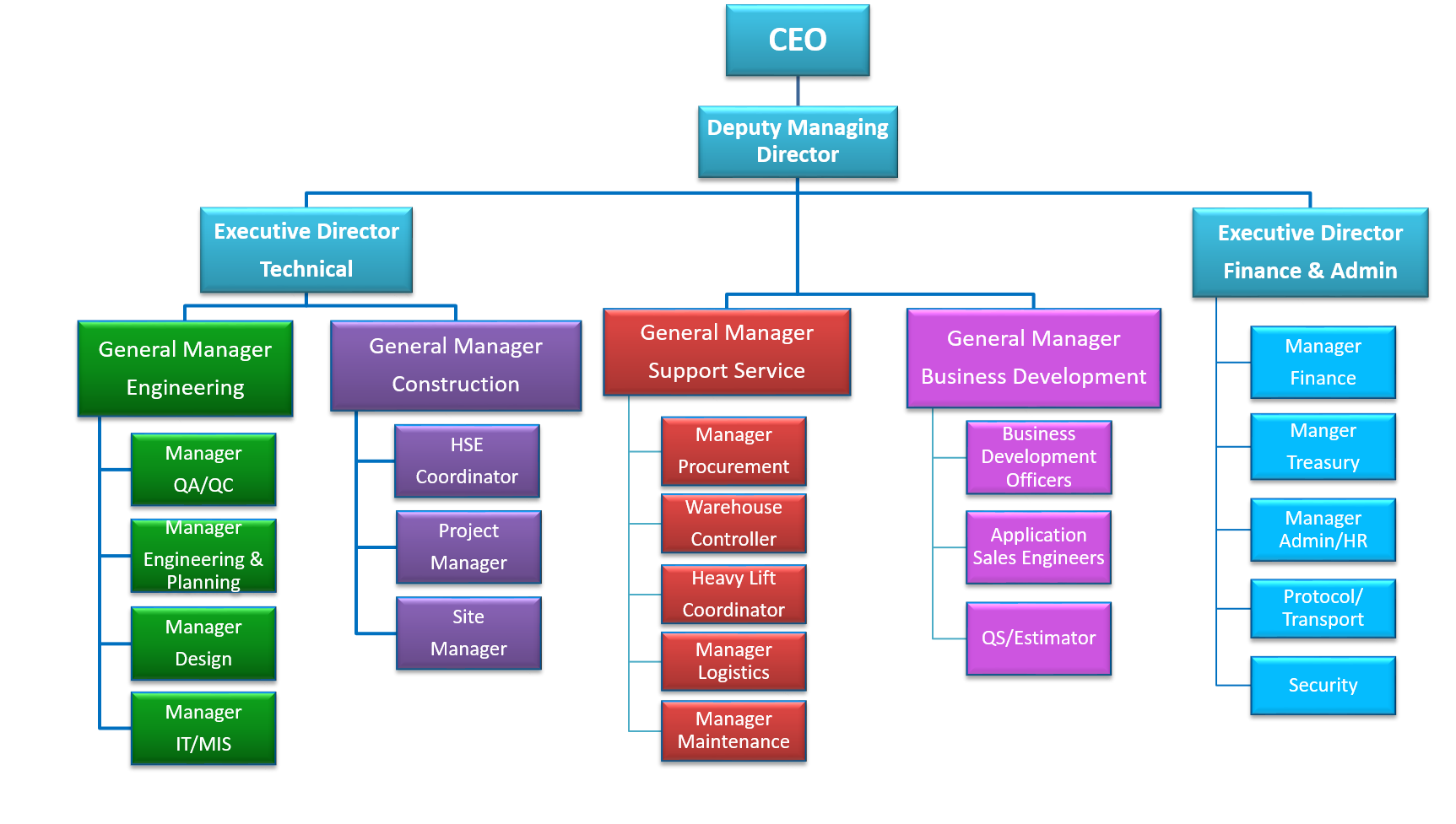 Organization Structure - Turbo Power Limited